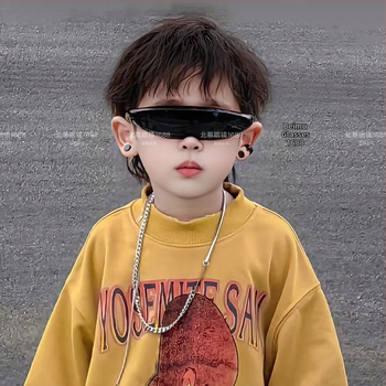 Futuristlikud laste päikesesilmad — täisraam PC raamiga, AC läätsed, UV-380 kaitse, mittepolariseeritud