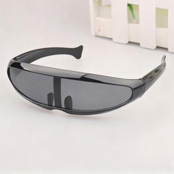 Futurističke dječje sunčane naočale — potpuno PC okvire, AC leće, UV-380 zaštita, nepolarizirano