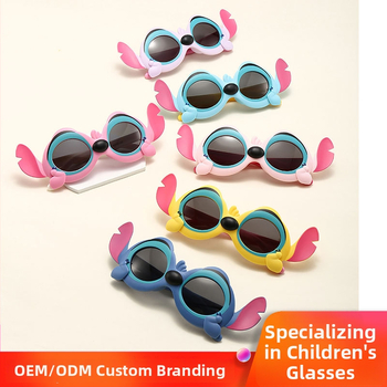 Smart Baby Laste Karikatuur Päikeseprillid – Polariseeritud, UV400, TAC Läätsed, Täisraam, TPEE Raam