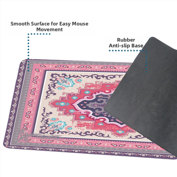Podloga za miša, Perzijski stil, Prirodni kaučuk, Protuklizna, Toplinsko tiskanje, Prilagodljivo prema nacrtima