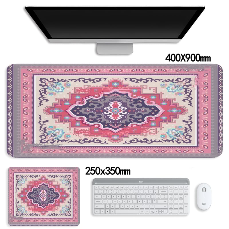 Podloga za miša, Perzijski stil, Prirodni kaučuk, Protuklizna, Toplinsko tiskanje, Prilagodljivo prema nacrtima