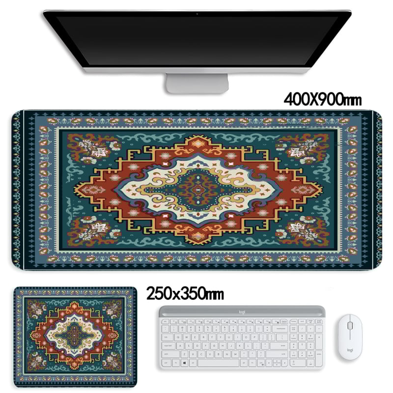Podloga za miša, Perzijski stil, Prirodni kaučuk, Protuklizna, Toplinsko tiskanje, Prilagodljivo prema nacrtima