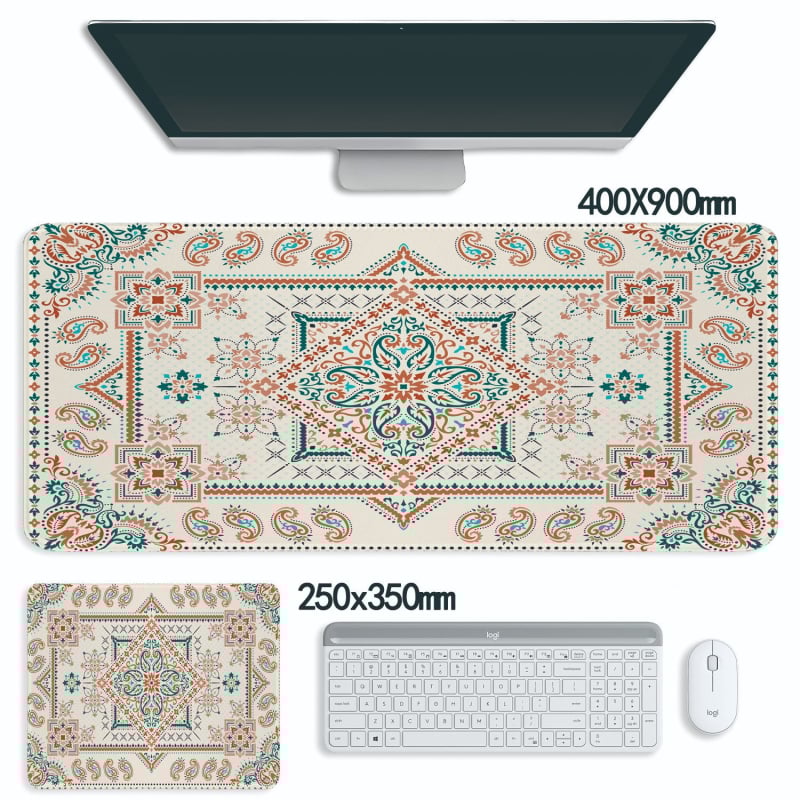 Podloga za miša, Perzijski stil, Prirodni kaučuk, Protuklizna, Toplinsko tiskanje, Prilagodljivo prema nacrtima