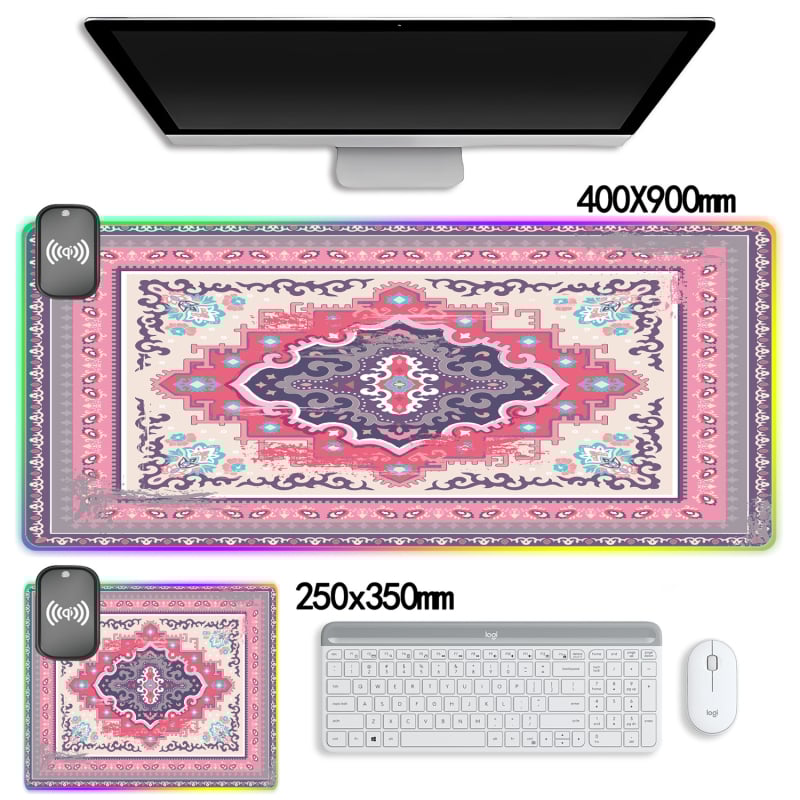 Podloga za miša, Perzijski stil, Prirodni kaučuk, Protuklizna, Toplinsko tiskanje, Prilagodljivo prema nacrtima