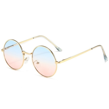 Okrugle metalne naočale za sunce, UV400, neopolarizirane, kategorija 3, unisex