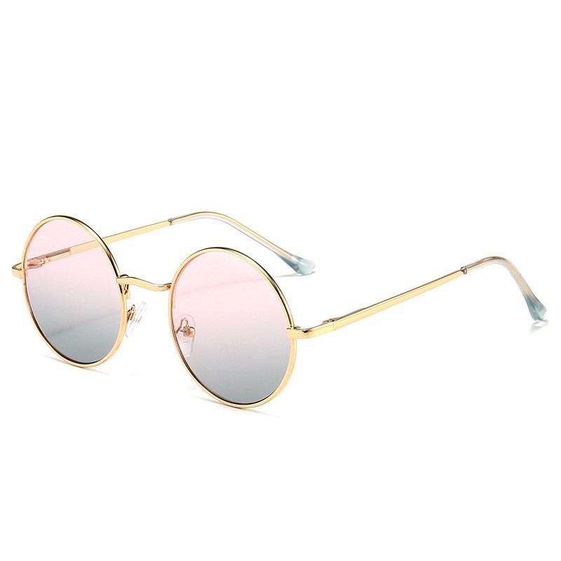 Okrugle metalne naočale za sunce, UV400, neopolarizirane, kategorija 3, unisex