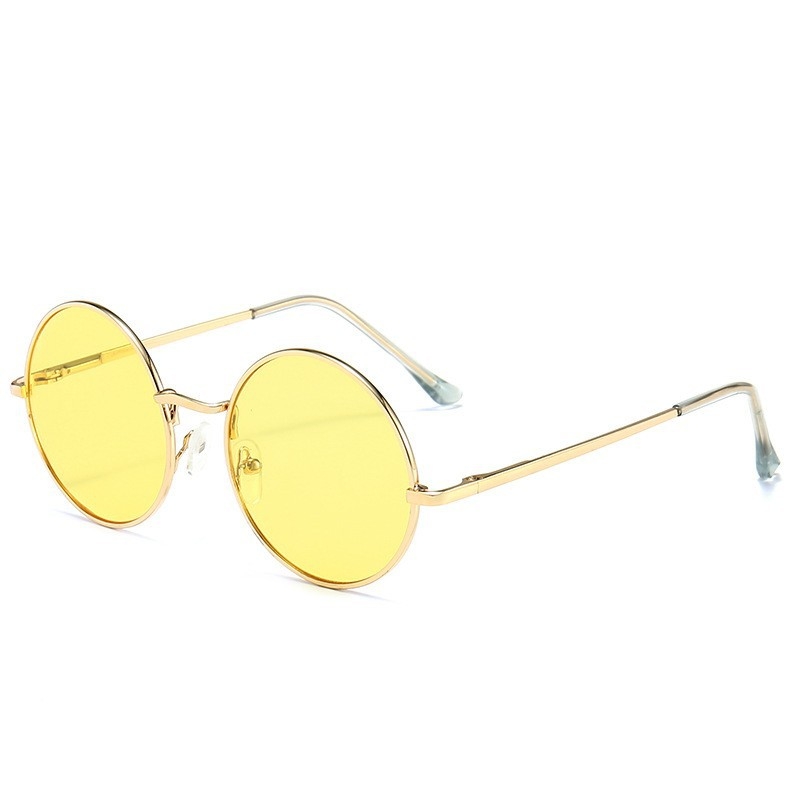 Okrugle metalne naočale za sunce, UV400, neopolarizirane, kategorija 3, unisex