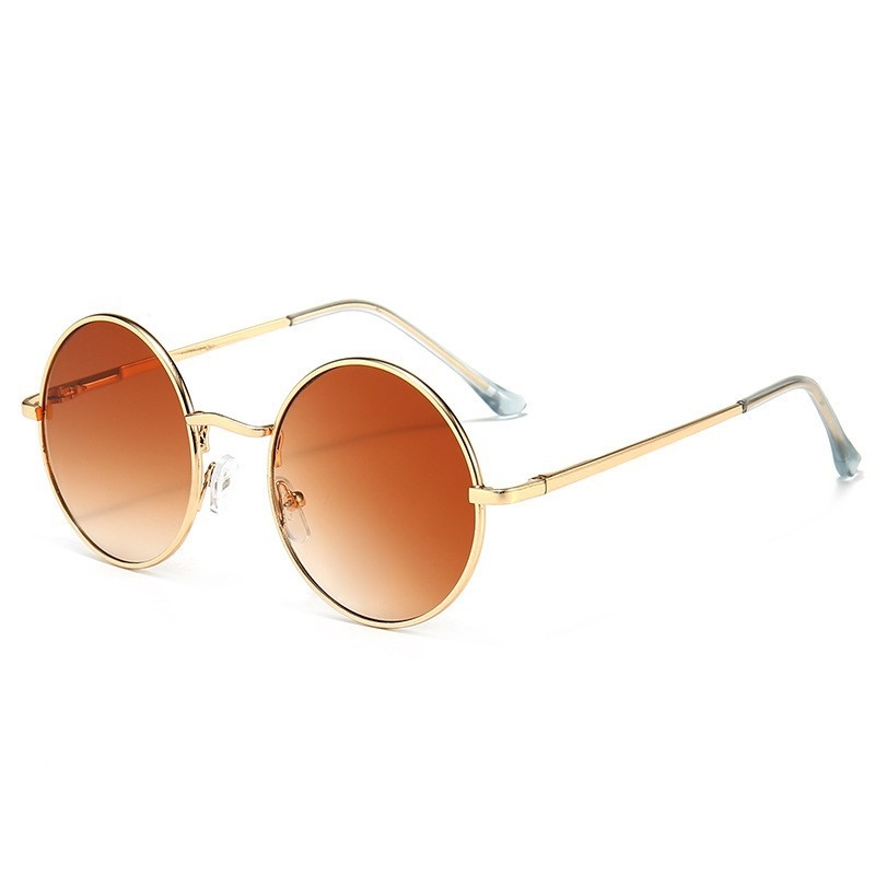 Okrugle metalne naočale za sunce, UV400, neopolarizirane, kategorija 3, unisex