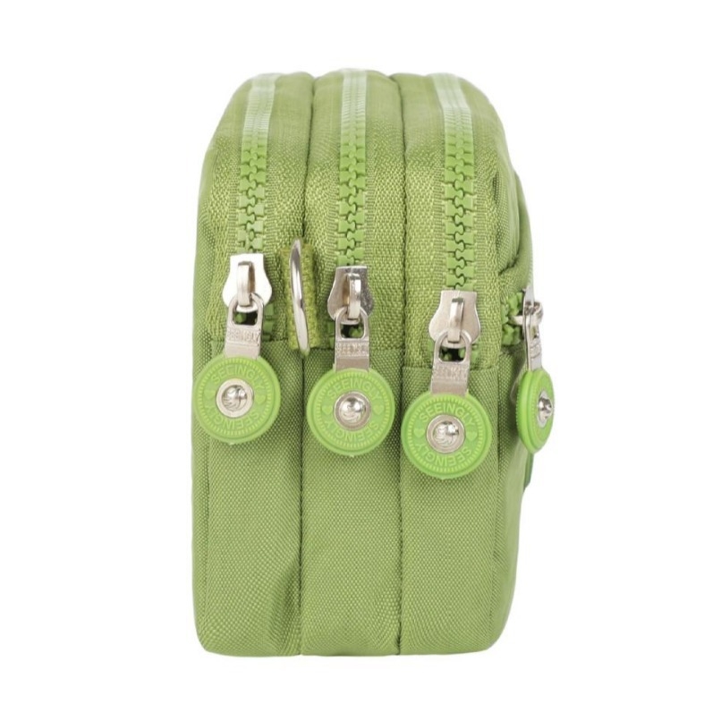 Krosbody torba za telefon, najlon, gradski minimalistički stil, horizontalni kvadratični oblik, zatvarač, unutarnji džep sa zatvaračem, težina 0.12 kg