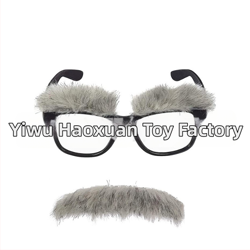 Cosplay set brady s okuliarmi a klobúkom – textilné rekvizity, ručne vyrobené, Rainstorm