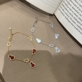 Brățară cu design geometric retro; material: cupru-plastic; placare: electroplating; destinat femeilor