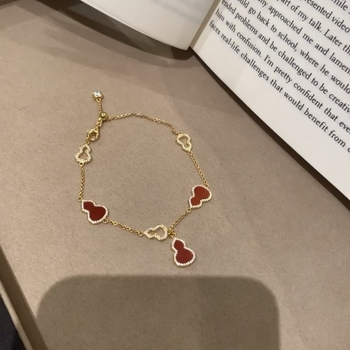 Brățară cu design geometric retro; material: cupru-plastic; placare: electroplating; destinat femeilor