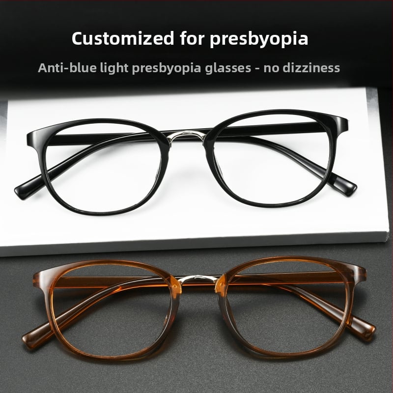 Gaodu Olvasó szemüveg, TR90 ultra-könnyű keret, teljes keret, presbyopikus lencsék, PC lencsék HD kékfény elleni védelemmel
