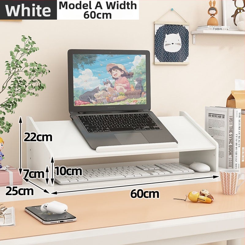 Nešiojamojo kompiuterio ir monitoriaus laikiklis, pasukamas stalinis pakėlėjas, plastikas, Ding huixu