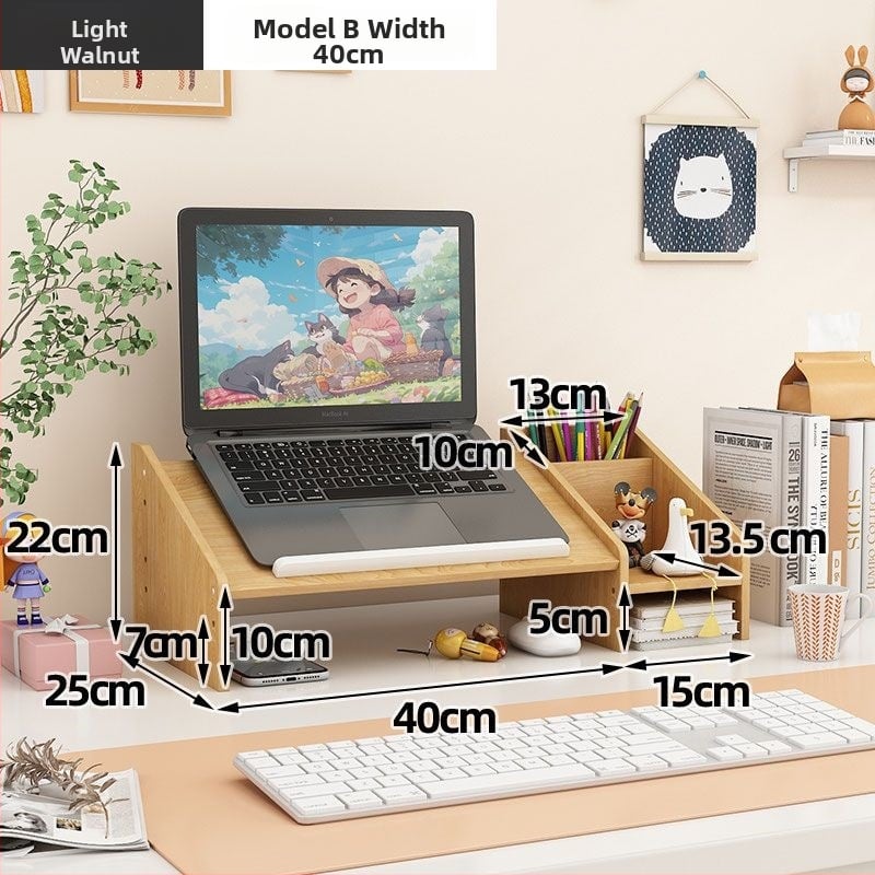 Nešiojamojo kompiuterio ir monitoriaus laikiklis, pasukamas stalinis pakėlėjas, plastikas, Ding huixu