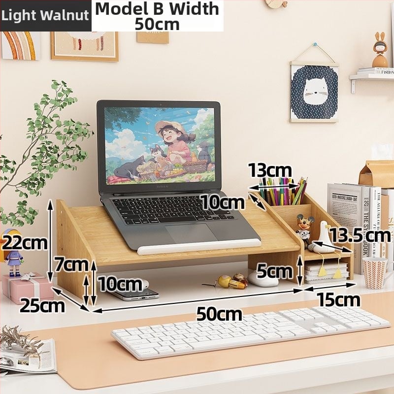 Nešiojamojo kompiuterio ir monitoriaus laikiklis, pasukamas stalinis pakėlėjas, plastikas, Ding huixu