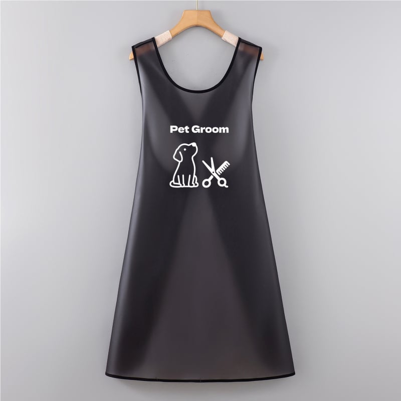 Șorț fără mâneci din TPU, impermeabil, cu imprimare desen animat