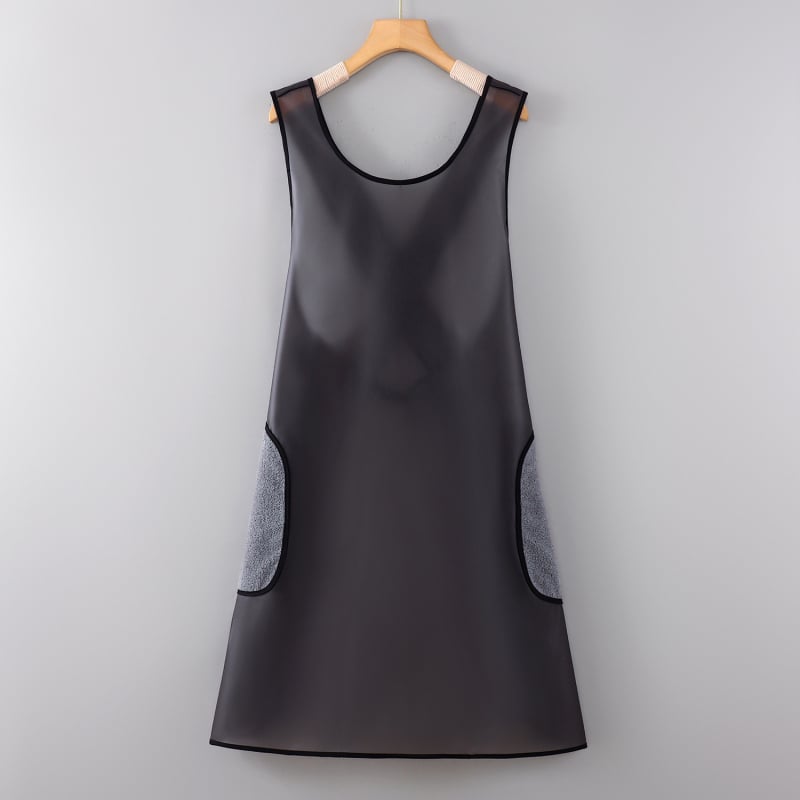 Șorț fără mâneci din TPU, impermeabil, cu imprimare desen animat