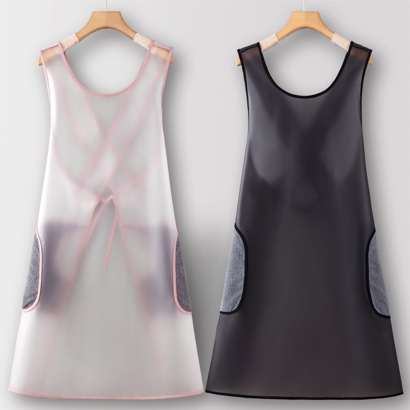 Șorț fără mâneci din TPU, impermeabil, cu imprimare desen animat