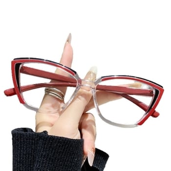 Очила за четене, защита от синя светлина, пълна рамка, рамка PC/TR90, стил полигонален