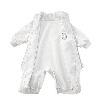 Kombinezon za bebe za proljeće i jesen, 0–6 mjeseci, unisex, pamuk romper s zatvaračem, korejski stil