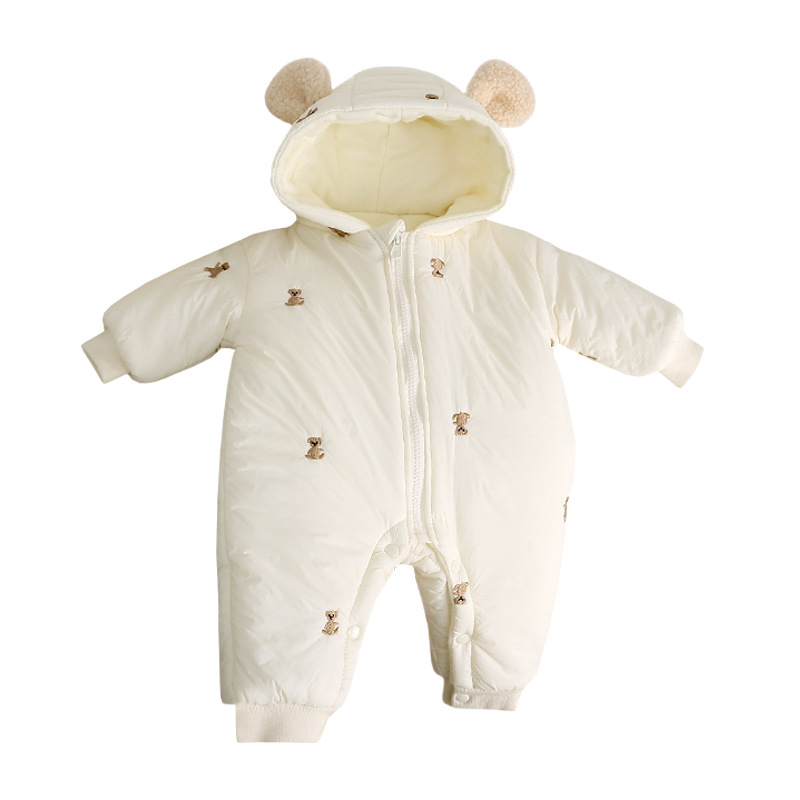 Dječji kombinezon s kapuljom, flis podstava, 100% najlon, zatvarač na zip, dugi rukavi, unisex, zimski model