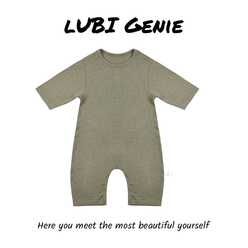 Bebin kombinezon od Lyocell Tencel vuna, unisex, dugi rukav, za dob 0–12 mjeseci