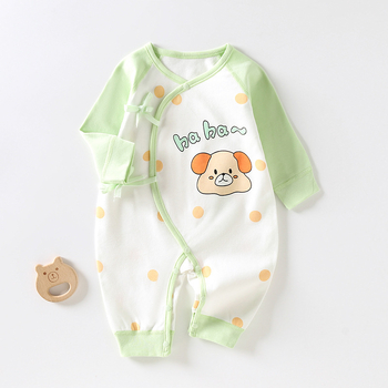 Bebin romper unisex, s dugim rukavima, motiv leptira, 100% pamuk, za sve sezone