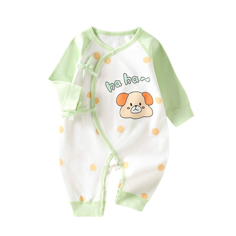 Bebin romper unisex, s dugim rukavima, motiv leptira, 100% pamuk, za sve sezone