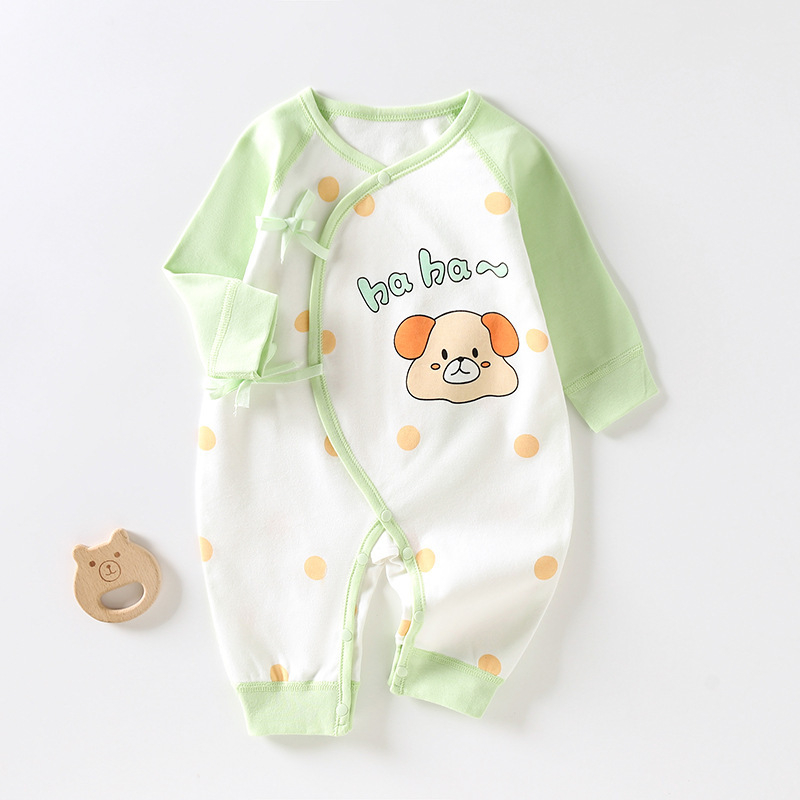 Bebin romper unisex, s dugim rukavima, motiv leptira, 100% pamuk, za sve sezone
