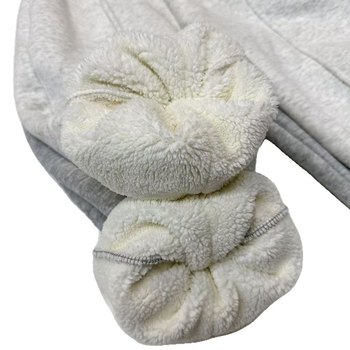 Gyerekeknek fleece béléssel készült nadrág, poliészter anyag, Koreai stílus, uniszex, téli és őszi szezon