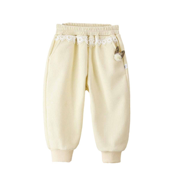 Dječje hlače od corduroya, casual stil, srednje visoki struk, poliester 95%