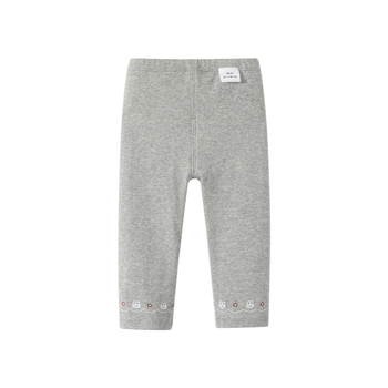 Colanți pentru fetițe, stil coreean, 96% bumbac, talie medie, finisaj moale, pentru sugari și copii mici