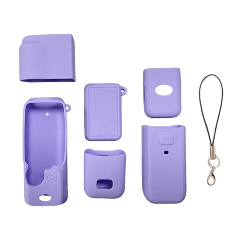 DJI Osmo Pocket 3 silikona aizsargkorpuss, saderīgs ar Osmo Pocket 3, silikona materiāls