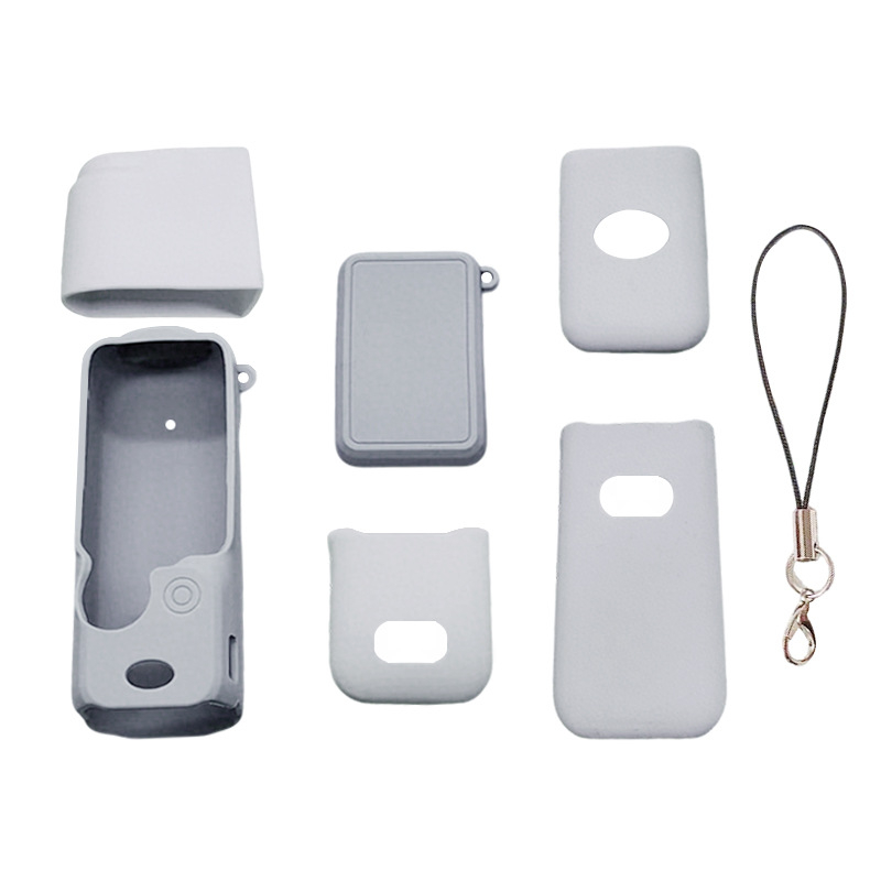 DJI Osmo Pocket 3 silikona aizsargkorpuss, saderīgs ar Osmo Pocket 3, silikona materiāls