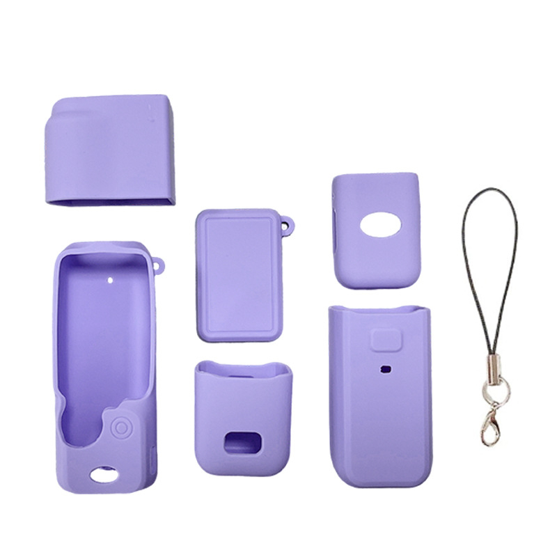 DJI Osmo Pocket 3 silikona aizsargkorpuss, saderīgs ar Osmo Pocket 3, silikona materiāls