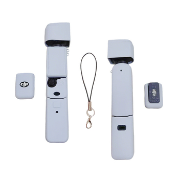DJI Osmo Pocket3 silikona aizsargkaste (ūdensizturīga, putekļu izturīga un skrāpējumu izturīga; pārtikas kvalitātes silikons; saderīga ar Osmo Pocket3; svars 51 g)