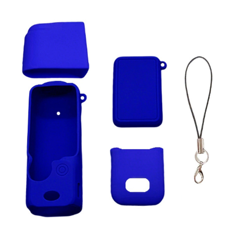 DJI Osmo Pocket3 silikona aizsargkaste (ūdensizturīga, putekļu izturīga un skrāpējumu izturīga; pārtikas kvalitātes silikons; saderīga ar Osmo Pocket3; svars 51 g)