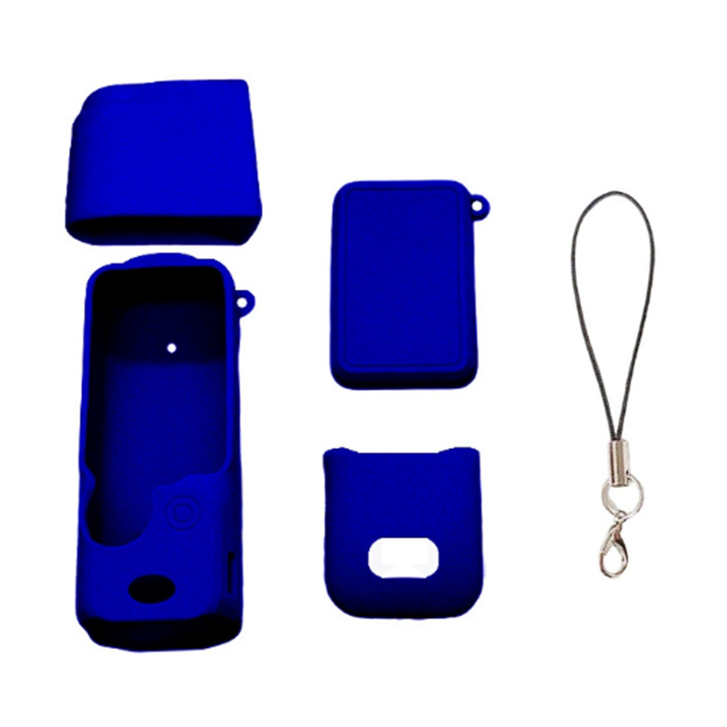 DJI Osmo Pocket3 silikona aizsargkaste (ūdensizturīga, putekļu izturīga un skrāpējumu izturīga; pārtikas kvalitātes silikons; saderīga ar Osmo Pocket3; svars 51 g)