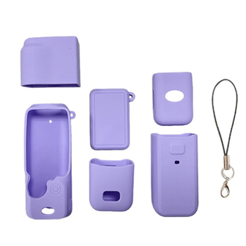 DJI Osmo Pocket3 silikona aizsargkorpuss – ūdensizturīgs, putekļizturīgs, skrāpējumu izturīgs, materiāls: silikons, saderīgs ar Osmo Pocket3