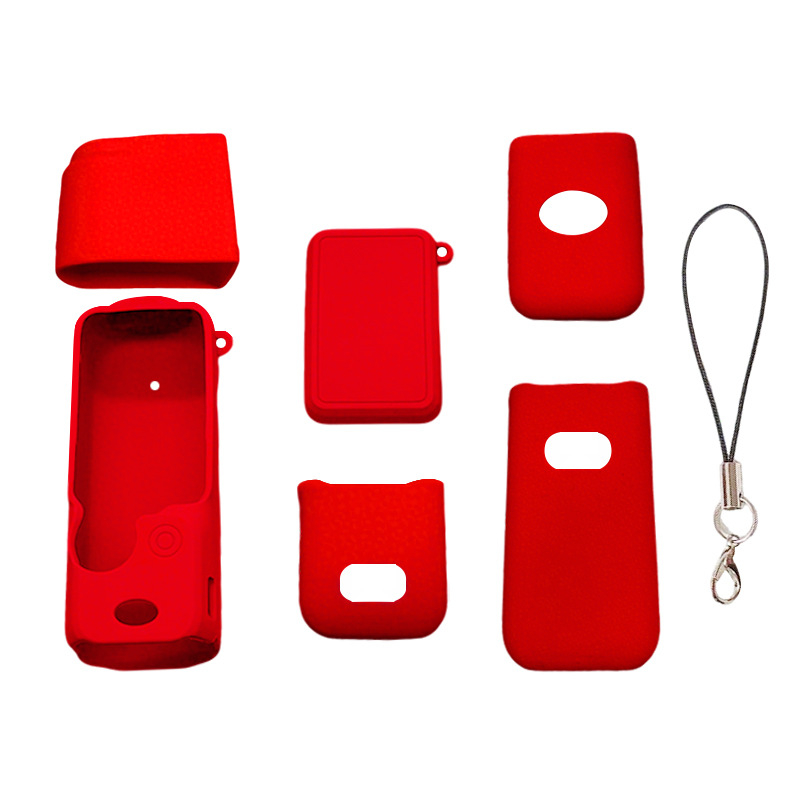 DJI Osmo Pocket3 silikona aizsargkorpuss – ūdensizturīgs, putekļizturīgs, skrāpējumu izturīgs, materiāls: silikons, saderīgs ar Osmo Pocket3