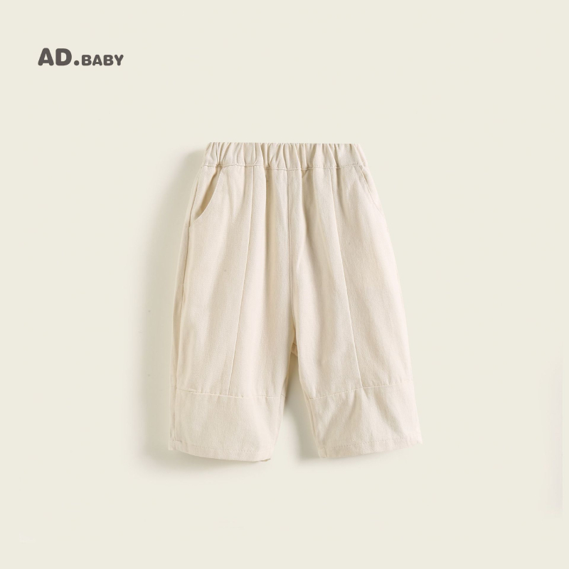 Dječje hlače, korejskog stila, svakodnevne hlače, 90% pamuk, mekana tkanina, visok struk, elastični pojas, unisex, jednobojne