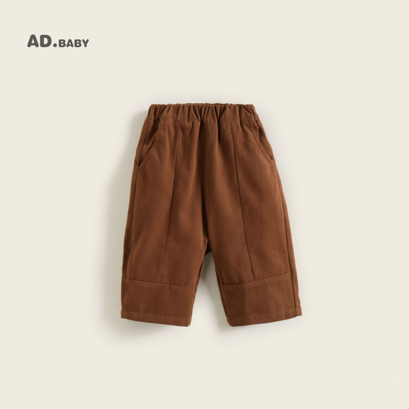 Dječje hlače, korejskog stila, svakodnevne hlače, 90% pamuk, mekana tkanina, visok struk, elastični pojas, unisex, jednobojne