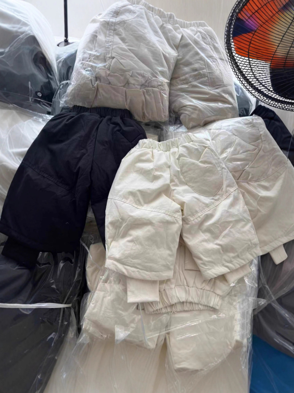 Harem hlače od pamuka u korejskom stilu za djecu 1–3 godine, zima, srednja visina struka, elastični pojas, 100% pamuk