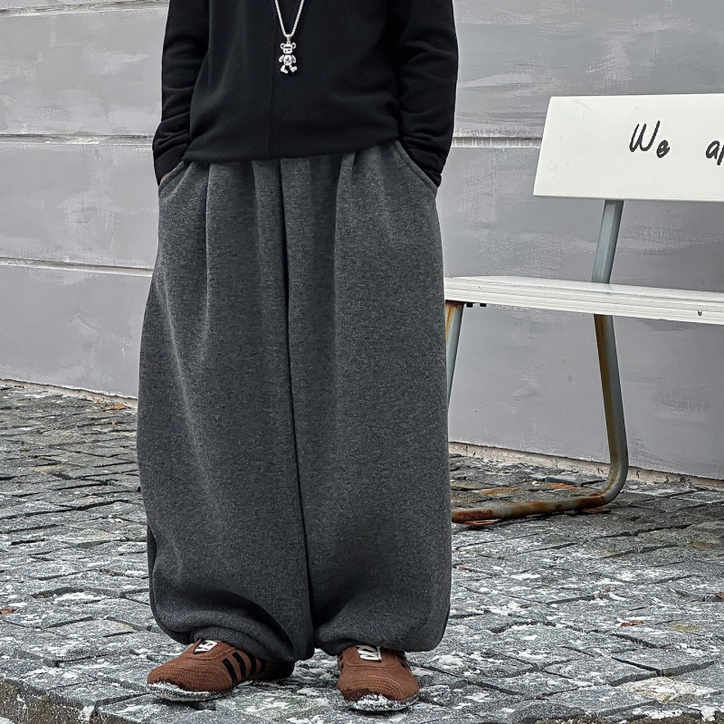 Pantaloni casual pentru băieți, versiune coreeană, material din amestec de bumbac, 12% rayon / 84% polyester / 4% spandex, vârsta 3–8 ani