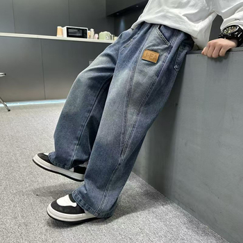 Dječje traperice – proljeće–jesen Leisure stil, denim, pamuk, mekan tretman