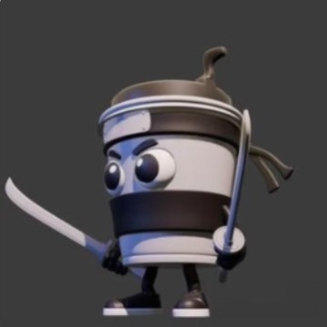 Επιτραπέζια βάση στυλ καρτούν από πλαστικό