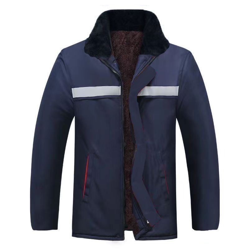 Χειμερινό μπουφάν με γέμισμα από βαμβάκι, κουκούλα, ανθεκτικό στη φθορά