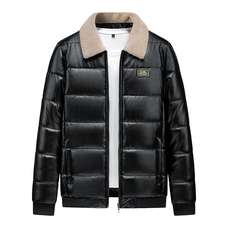 Geacă cu pildă poliester, stil coreean, fermoar, umplutură poliester, țesătură poliester