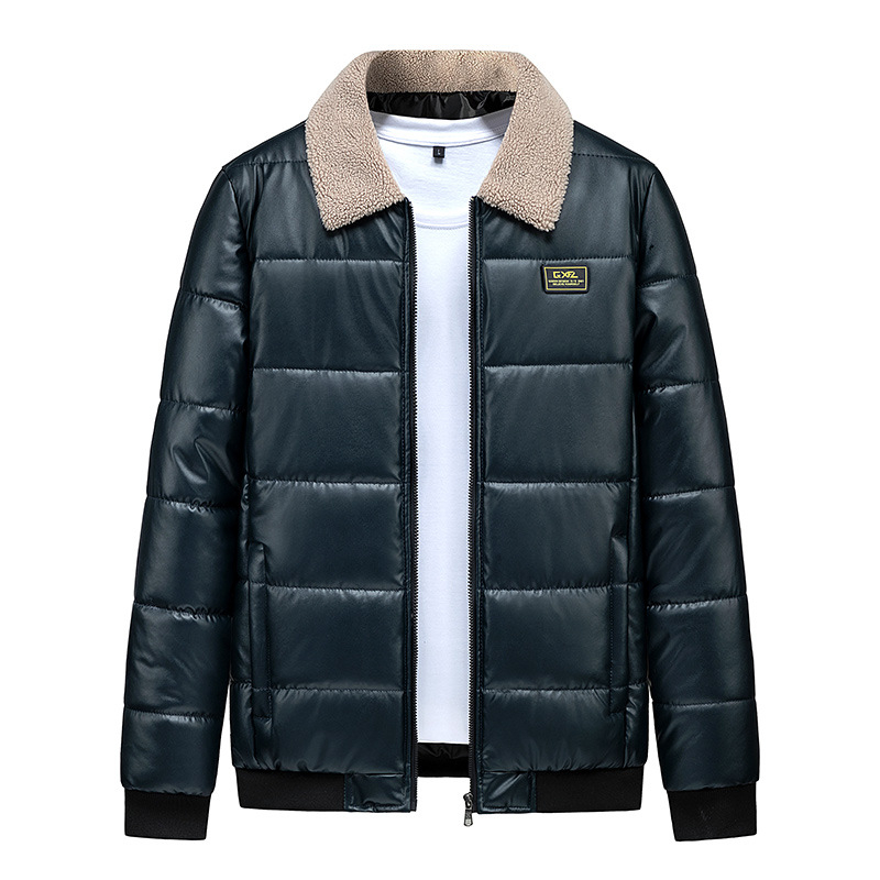 Geacă cu pildă poliester, stil coreean, fermoar, umplutură poliester, țesătură poliester